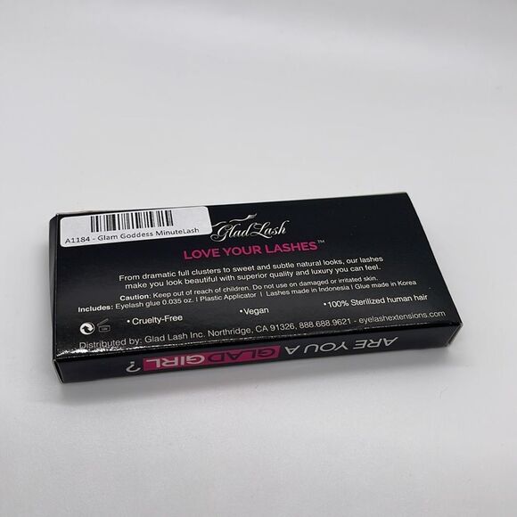 NIB GladGirl GLAM GODDESS MINUTELASH False Lashes Kit - Picture 5 of 5